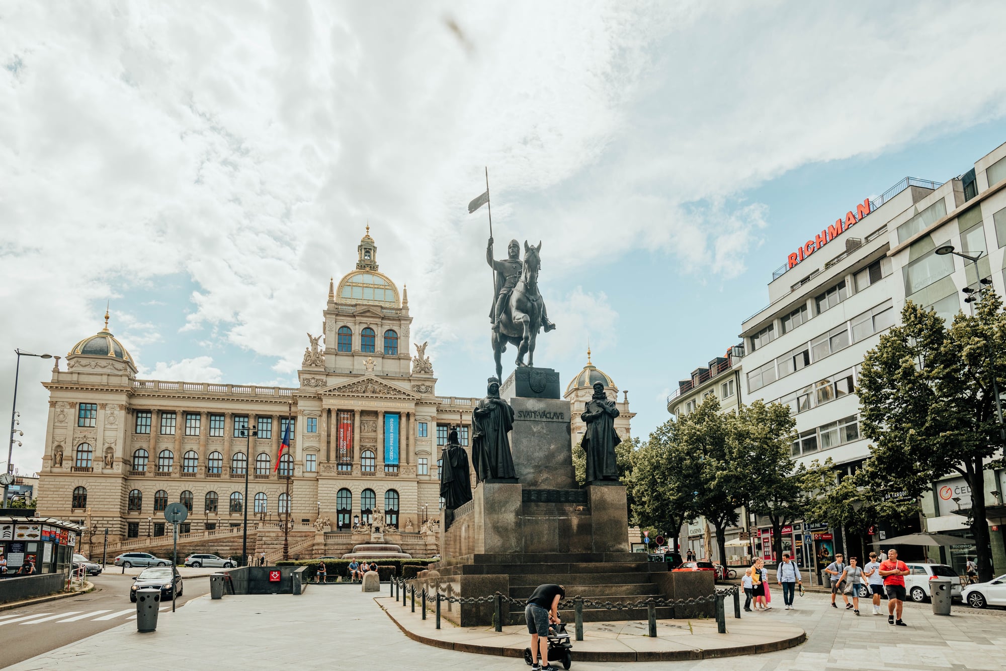Wenceslas Square area